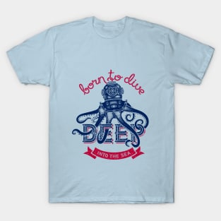 octopus king of deep sea T-Shirt